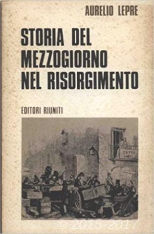 Copertina di Storia del Mezzogiorno nel Risorgimento 